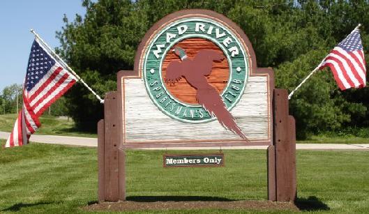 Mad River Club Sign